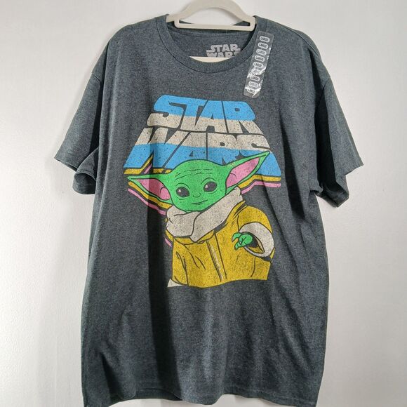 Star Wars Other - Star Wars The Mandalorian Baby Yoda Grogu The Child Graphic Tee T-Shirt Large